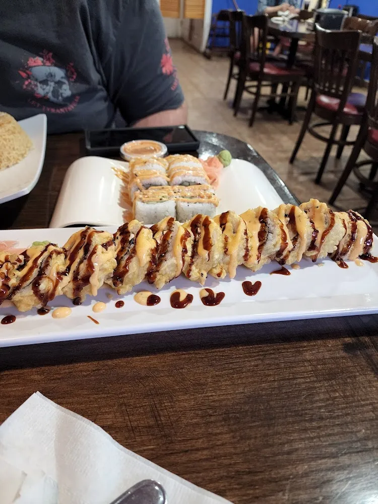 Pink Lady Roll Van Buren Roll California Roll